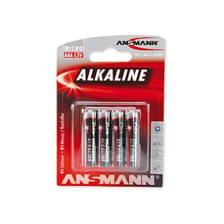 Ansmann Alkaline Micro AAA LR 03 red-line 5015553