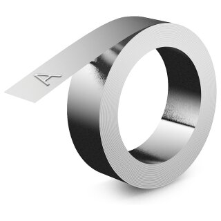 DYMO Prägeband Rhino 12mmx4.80m Alu nicht klebend