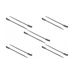 TORK Servietten 16,5 x 21,3 cm 2-lagig schwarz