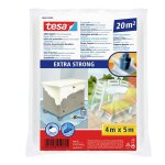 tesa Abdeckplane Drop Cloth Extra Strong 4m x 5m transparent