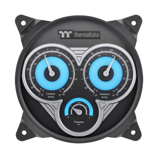 K Thermaltake Pacific TF3 Liquid Cooling System Dashboard Black