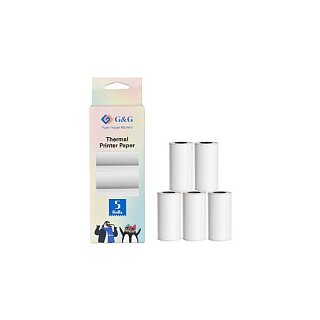 G&G Thermopapier 5 Stück 57 x 30 mm 6,6 m Länge