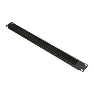 Extralink Kabelorganisierer, Schwarz, mit Bürste
