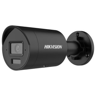 Hikvision DS-2CD2043G2-LI2U(2.8mm)(SCHWARZ) 4 MP Acusense Smart Hybrid Light Feste Bullet Netzwerk Kamera