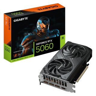 RTX 5060 8GB Gigabyte WINDFORCE MAX OC V2 GDDR7