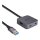 5m USB 3.0 Hub, 4 Ports 2 USB Typ C und 2 USB Typ A