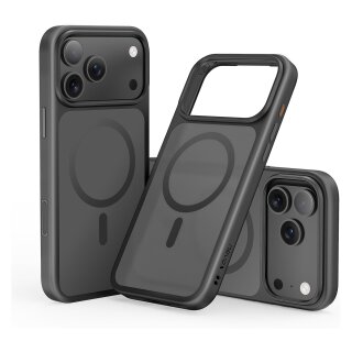 Nevox StyleShell InvisioiPhone 17 Pro kompatibel mit MagSafe schwarz