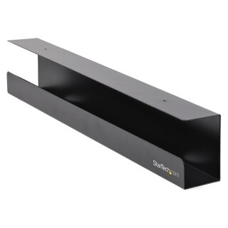 Kabelschacht zur Untertisch Montage - Kabelmanagement für den Tisch - Kabelrinne - 60cm x 11cm (UDCMTRAY)