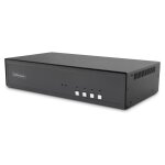 4-Port Dual-Monitor Secure KVM Switch HDMI-DP 4K 60Hz...