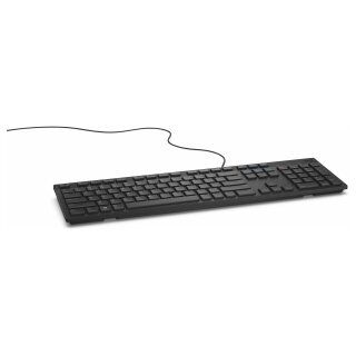 Dell KB216 Full-size Wired USB QWERTY Keyboard Black