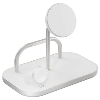 Zens 4 in 1 Kabelloses Ladegerät white