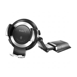 Bury PowerCharge Qi univers. Smartphonehalter USB/Qi 5W