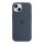Apple Silikon Case mit MagSafe für Apple iPhone 15, sturmblau