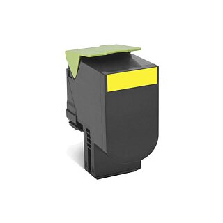 LEXMARK 702XY Toner gelb Extra hohe Kapazitt 4.000 Seiten 1er-Pack return program