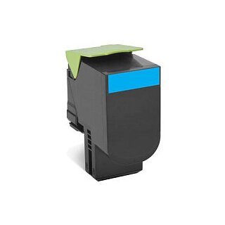 Lexmark Toner 80C2SCE Cyan bis zu 2.000 Seiten