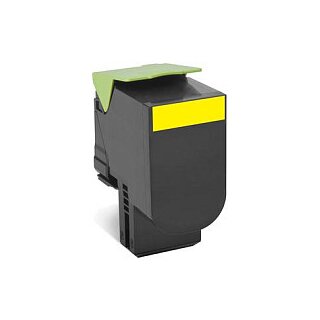 Lexmark Toner 80C2SYE Gelb bis zu 2.000 Seiten