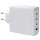dbramante1928 re-charge - Netzteil - 140 Watt - 4 Ausgabeanschlussstellen (3 x USB-C, USB) - wei