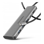 AXAGON HMC-5H USB-C 3.2 Gen 1 hub, 3x USB-A, 4K HDMI, PD...