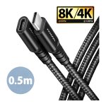 AXAGON BUCM32-CF05AB Verlängerungskabel, USB-C zu...