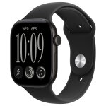Apple Watch S12 Aluminium 46mm Schwarz (Sportarmband...