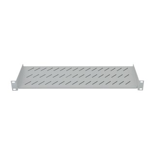 Fachboden 19" 2HE LogiLink. max.25 KG. d=250mm. grey