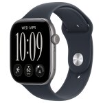 Apple Watch S12 Aluminium 46mm Space Grau (Sportarmband...
