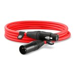 Rode Microphones Premium XLR-Kabel XLR3M-R red (rot, 3...