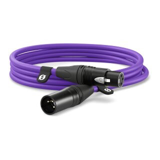 Rode Microphones Premium XLR-Kabel XLR3M-PU purple (lila, 3 Meter)