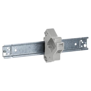 EFB Keystone Modulhalter 1-Port, fr Hutschiene in Unterverteilungen, Kunststoff