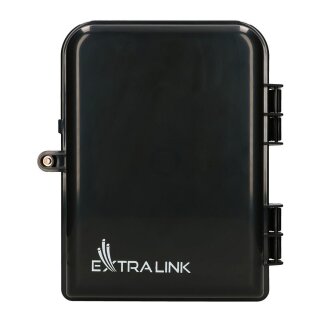Eliza V2 Fibre Optic Terminal Box 16 Core Black Mid-span