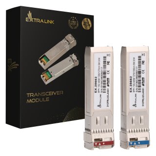 SFP+ 10G SFP+ WDM Module 10Gbps 1270/1330nm Single Mode 2km Para