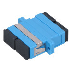 Adapter SC/UPC Single Mode Duplex SC/UPC Uncoated Blue...