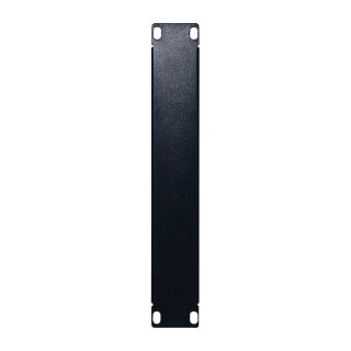 10" blanking panel 1U, black