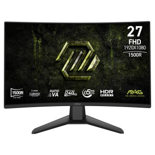 68,6 cm (27") 1920 x 1080 Pixel MSI 9S6-3CF51T-001 16:9 Full HD Rapid VA 0,5 ms 240 Hz HDR DisplayPort HDMI VESA