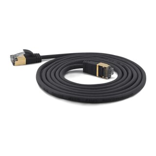 Extra dnnesCat.7 Rohkabel SSTP Patchkabel - 25 m -Cat.7 Rohkabel - S/FTP (S-STP) - RJ-45 - RJ-45 - Schwarz (7210)