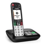 EASY 500A schwarz DECT Seniorentelefon 5,8 cm 2,2 Zoll...