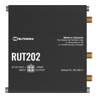 · Router · RUT202 · Kompakter industrieller Dual-SIM-Router