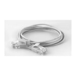 UTP, extra dünnes Patchkabel CAT6a, d=2,8mm, weiss,...