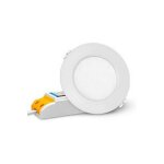 21 LED Panel Rund 6W RGB-WW (RGB-CCT) mit Funk und WLAN...