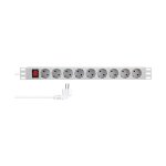 9er Steckdosenleiste 19" PDU mit Schalter LogiLink...