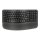 LOGITECH Wave Keys wireless ergonomic keyboard - GRAPHITE - (CH) - 2.4GHZ/BT - N/A - CENTRAL-419 - UNIVERSAL