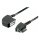TAE Verlängerung TAE-F -TAE-F 4Pin ST/Bu 6m