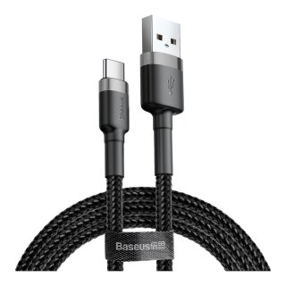 Cafule USB Type A to Type C M/M Cable 2m (Black)
