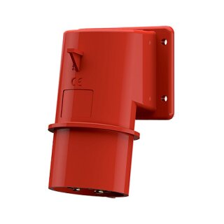 Mennekes 32A5P 6H400V Aufbaustecker 330 IP44 Phasenwender ohne Klappdeckel
