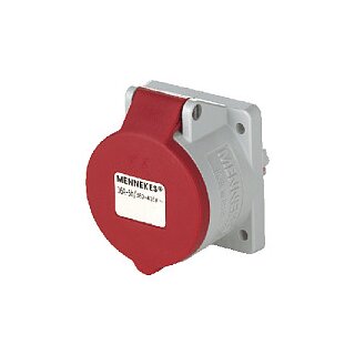 Mennekes 16A5P 6H400V Anbaudose 3385 TwinCONTACT IP44 60x60 gerade