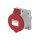 Mennekes 16A5P 6H400V Anbaudose 3385 TwinCONTACT IP44 60x60 gerade