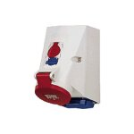 Mennekes 16A5P 6H400V Wanddose IP44 1649 Doppelbox...
