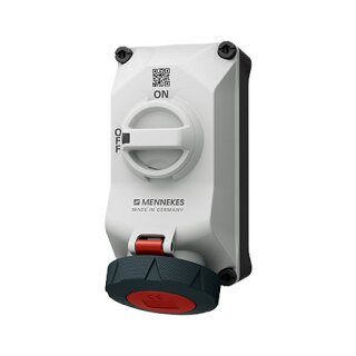 Mennekes Wandsteckdose DUO R 5704403G 32A4P3h 440V IP67