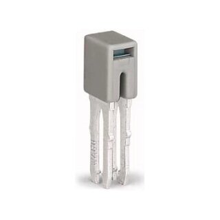 WAGO 283-402 Brcker,isoliert,grau