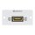 KINDERMANN 7444000542 HDMI Einsatz 50x50 mit Kabelpeitsche